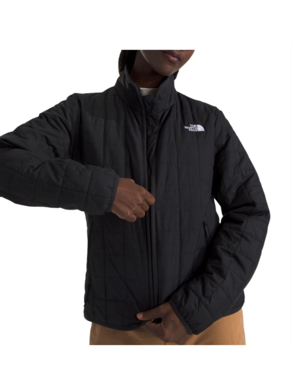 The North Face Junction Jacket Women XS Black Full Zip Insulated NWT - Picture 4 of 7
